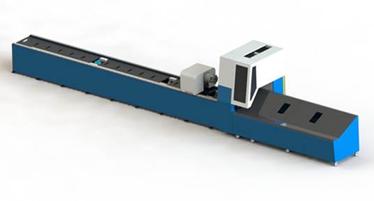 Tube Fiber Laser Cutter Machine