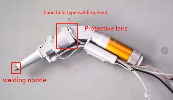 China Top Selling Continuous Swing Head Handheld Fiber Laser Welding Machine